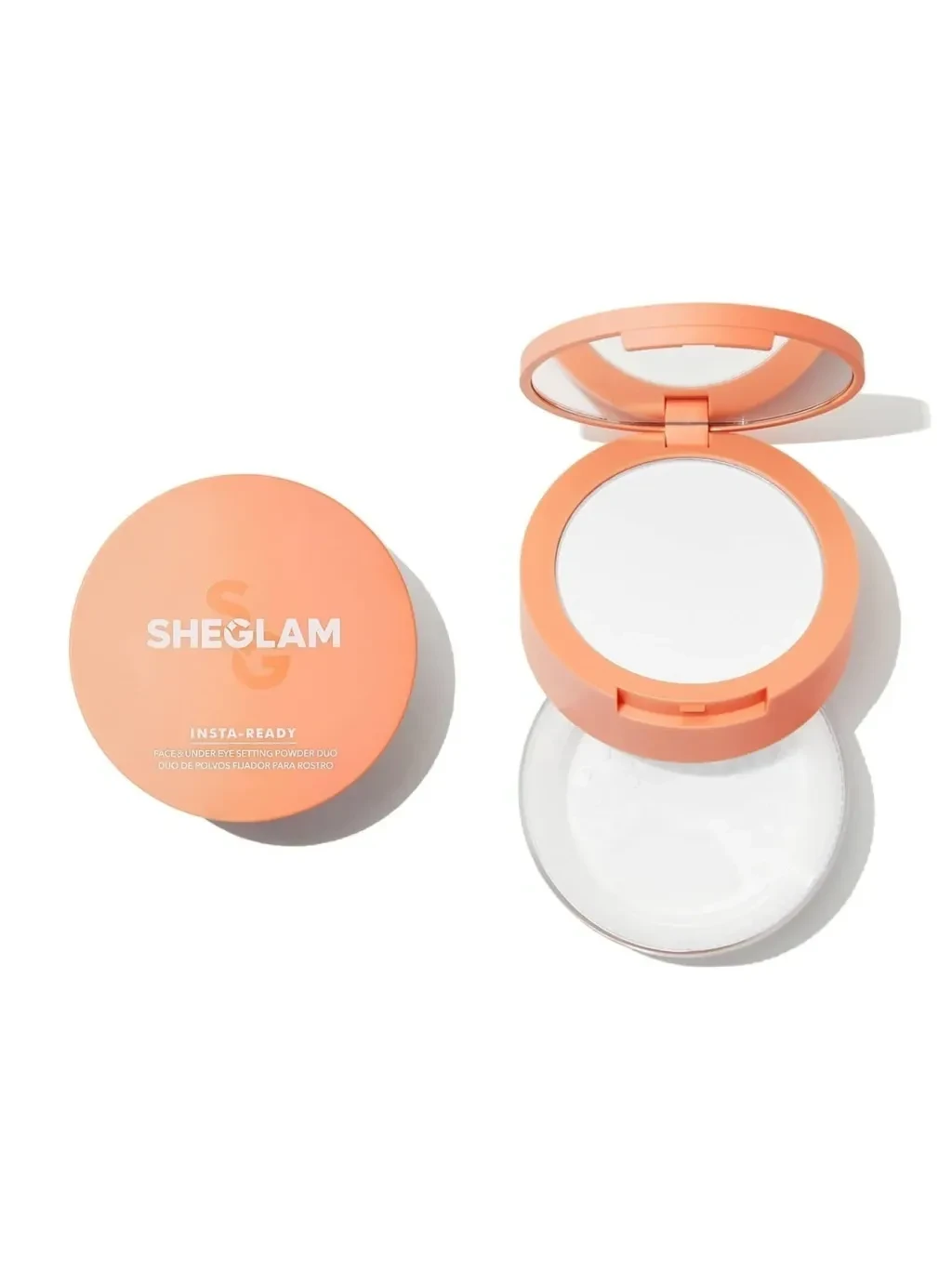 Powder for face and eye area Insta-ready Duo - SHEGLAM - 1