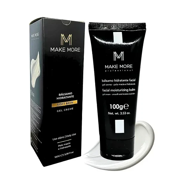 Bálsamo Hidratante Facial em Bisnaga 100g - Make more - 1
