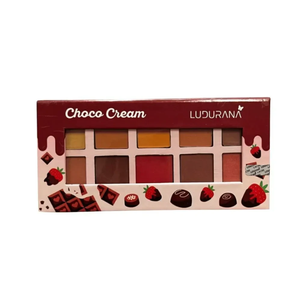 Paleta de sombras choco Cream - Ludurana  - 1