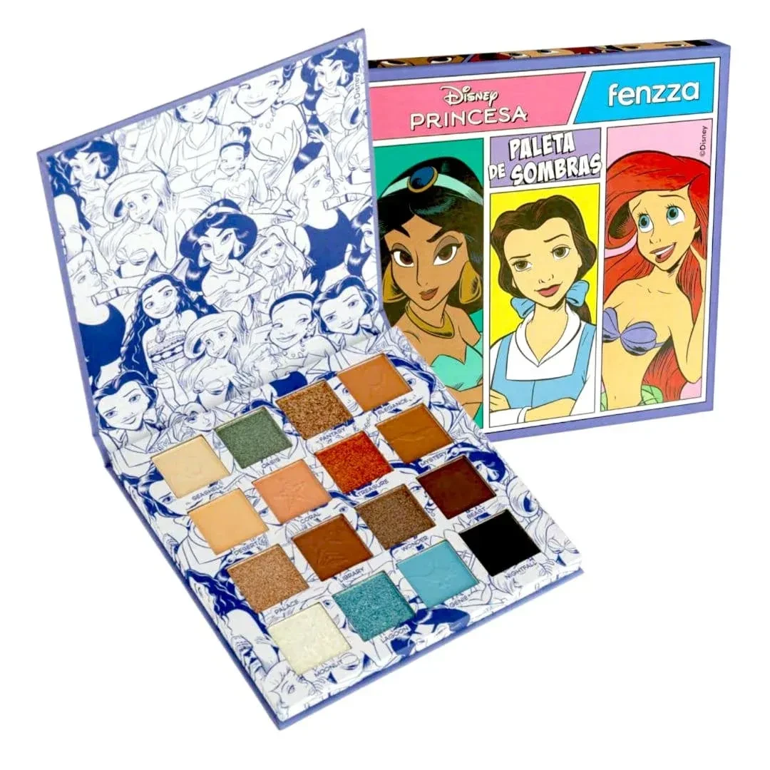 Paleta de sombras princesas - Fenzza  - 1