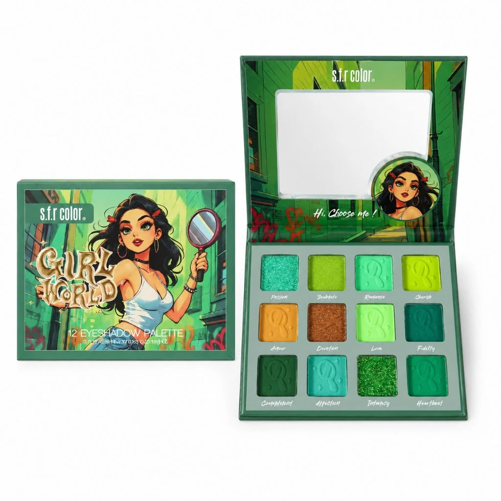 Paleta de sombras 08 - Girls Word  - 1
