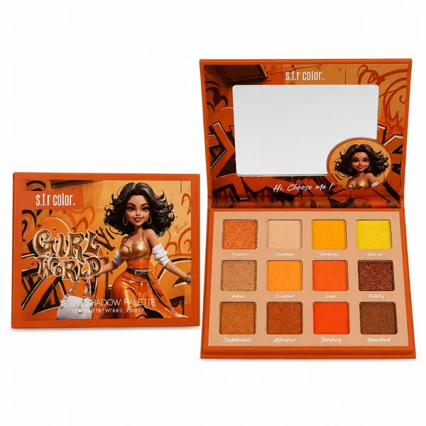 Paleta de sombras 07 - Girls Word 
