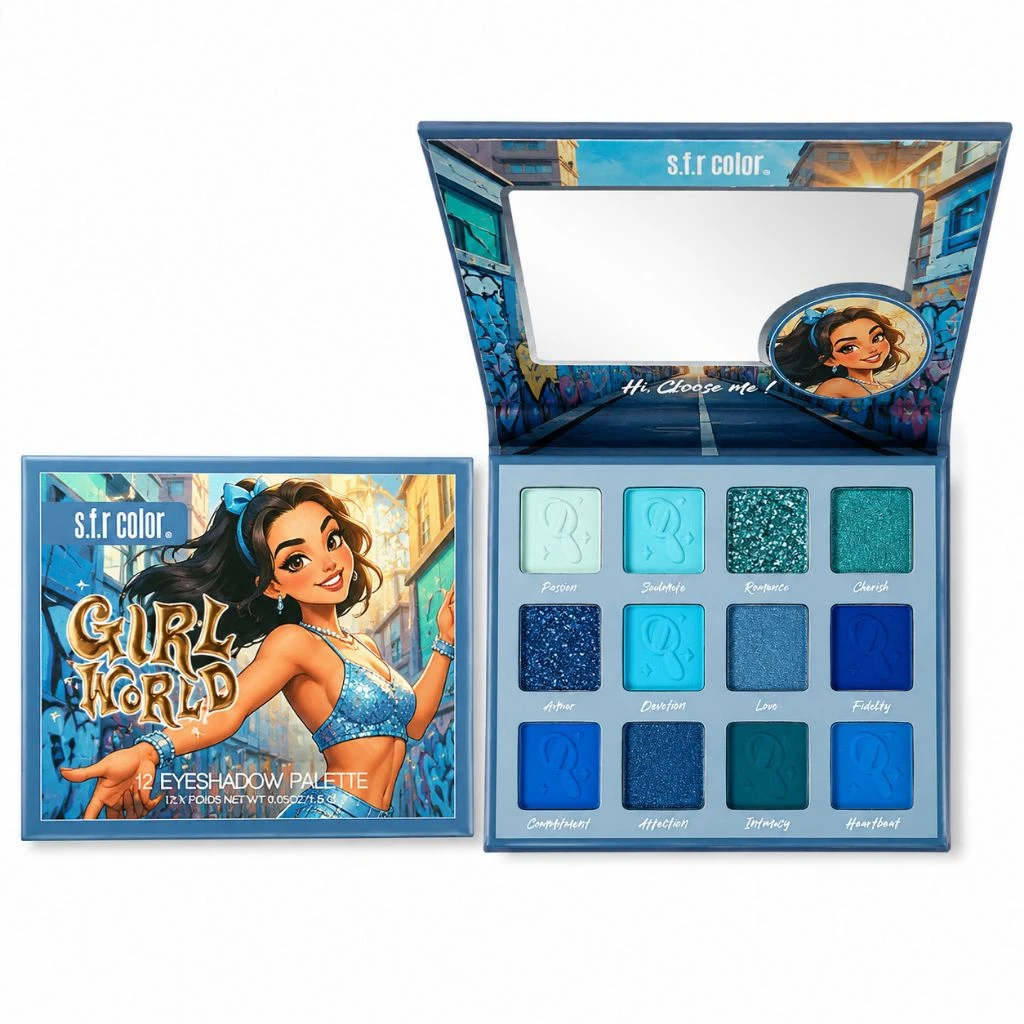 Paleta de sombras 09 - Girls Word  - 1