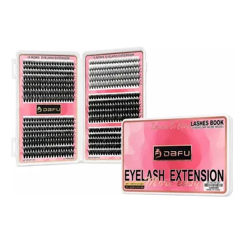 Cartela de cílios lashes book - Dafu  - 1