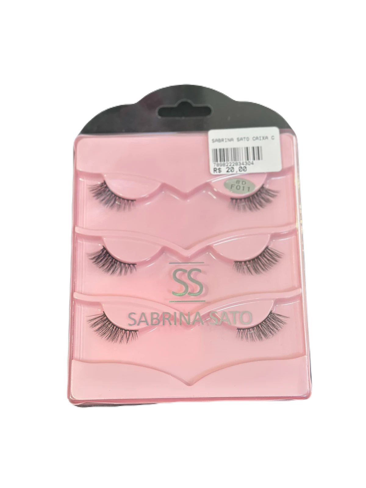 Cartela de cílios 3 pares F011 - Sabrina Sato - 1