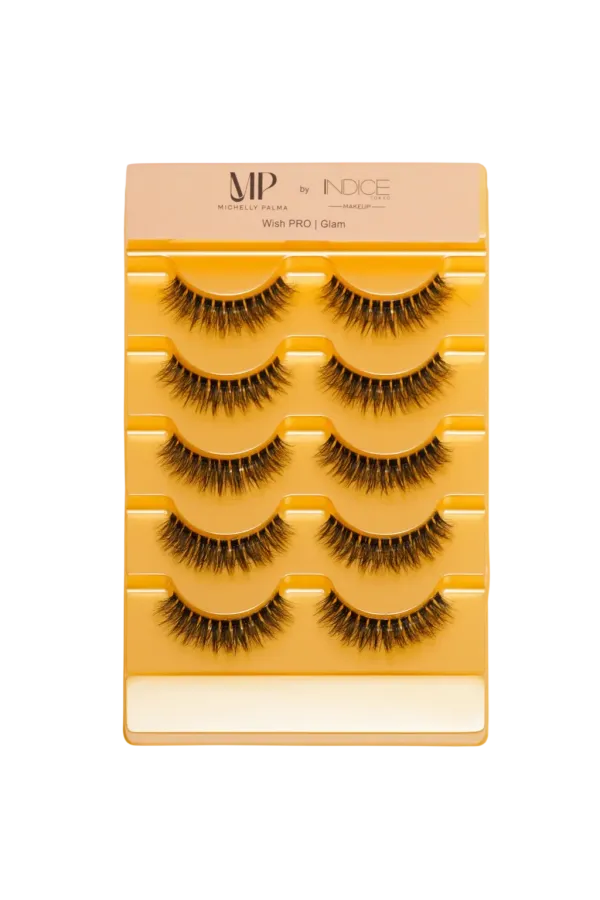 Cartela de cílios 5 pares Glam - Michelly Palma 