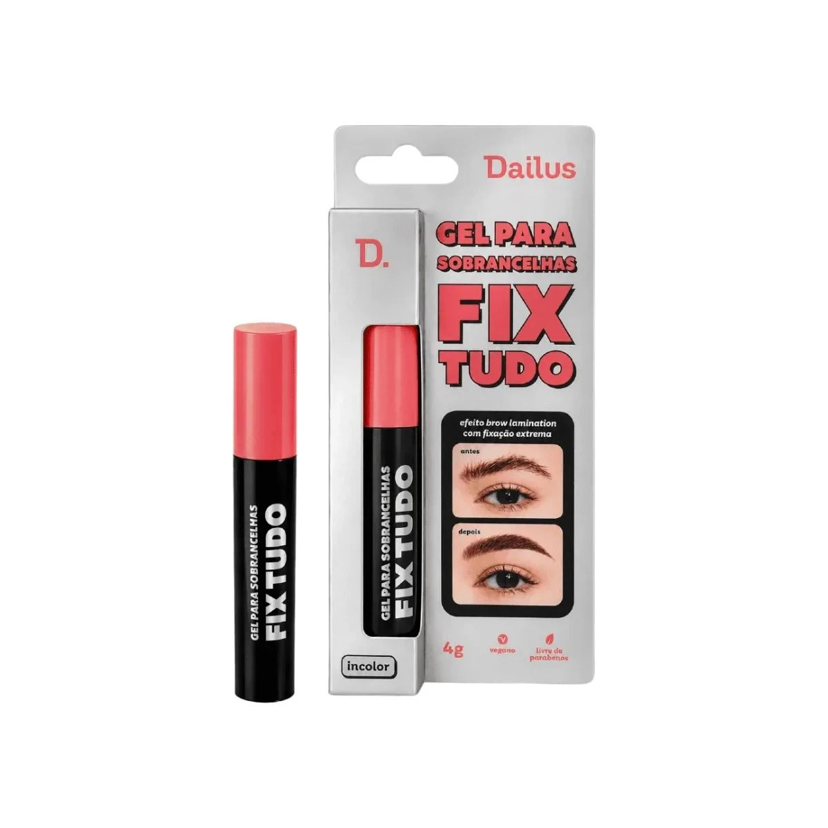 Gel para sobrancelhas fix tudo - DAILUS  - 1