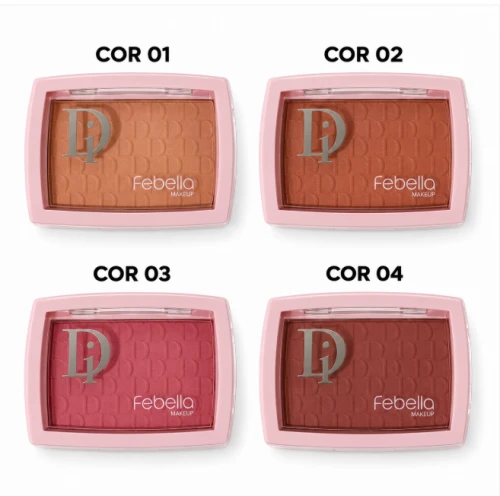 Blush em pó - Febella  - 1