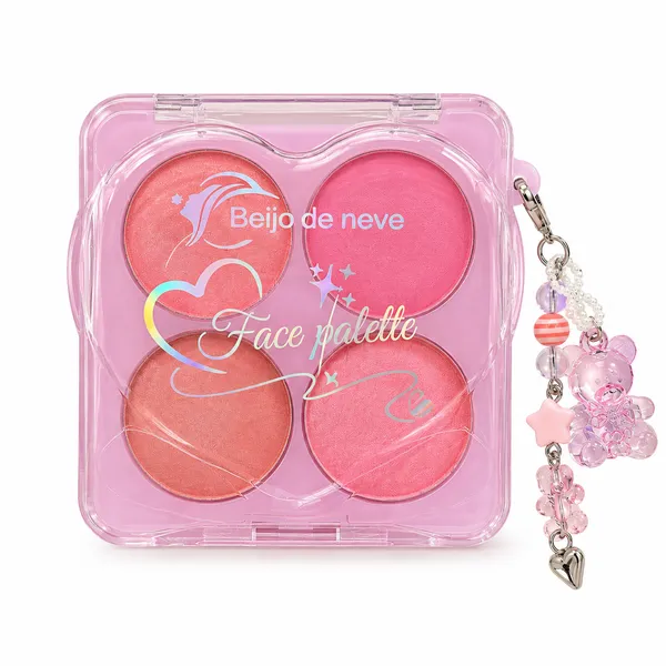 Paleta de blush beijo de neve 