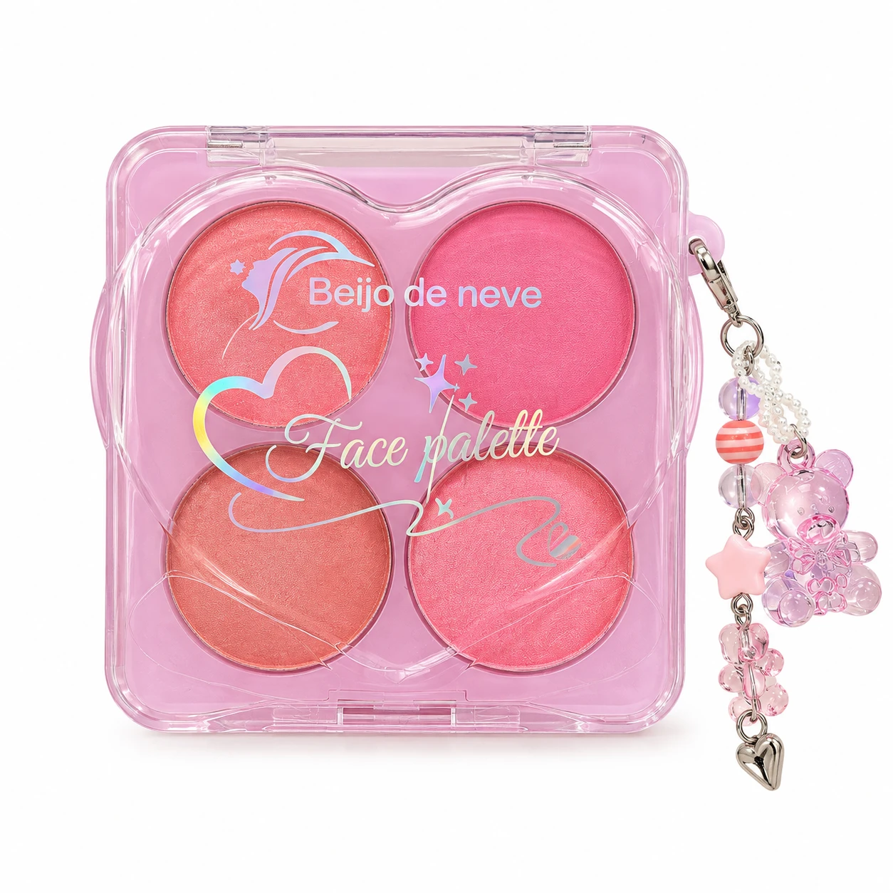 Paleta de blush beijo de neve  - 1