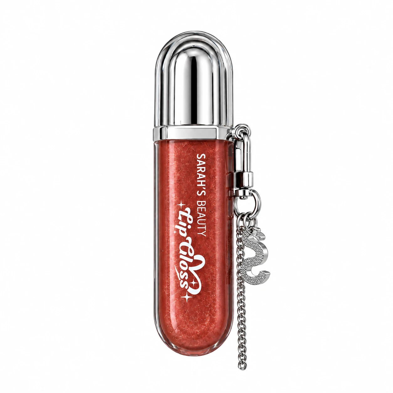Gloss labial com chaveiro cor 05 - Sarah’s Beauty  - 1