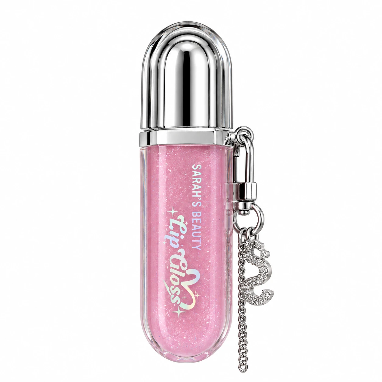 Gloss labial com chaveiro cor 04 - Sarah’s Beauty  - 1