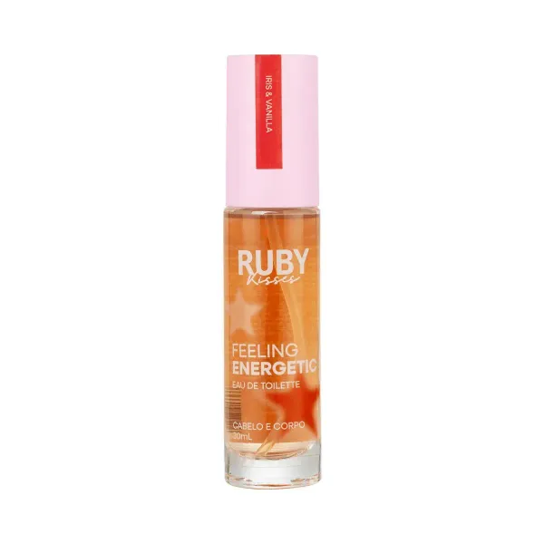 Perfume Feelings corpo e cabelo Eau de Toilette energetic - ruby kisses