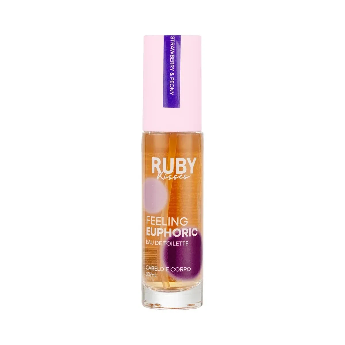 Perfume Feelings corpo e cabelo Eau de Toilette Euphoric - ruby kisses - 1