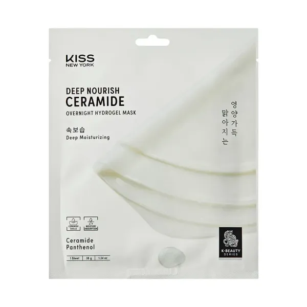 Máscara Facial de Hidrogel ceramidas - Kiss New York