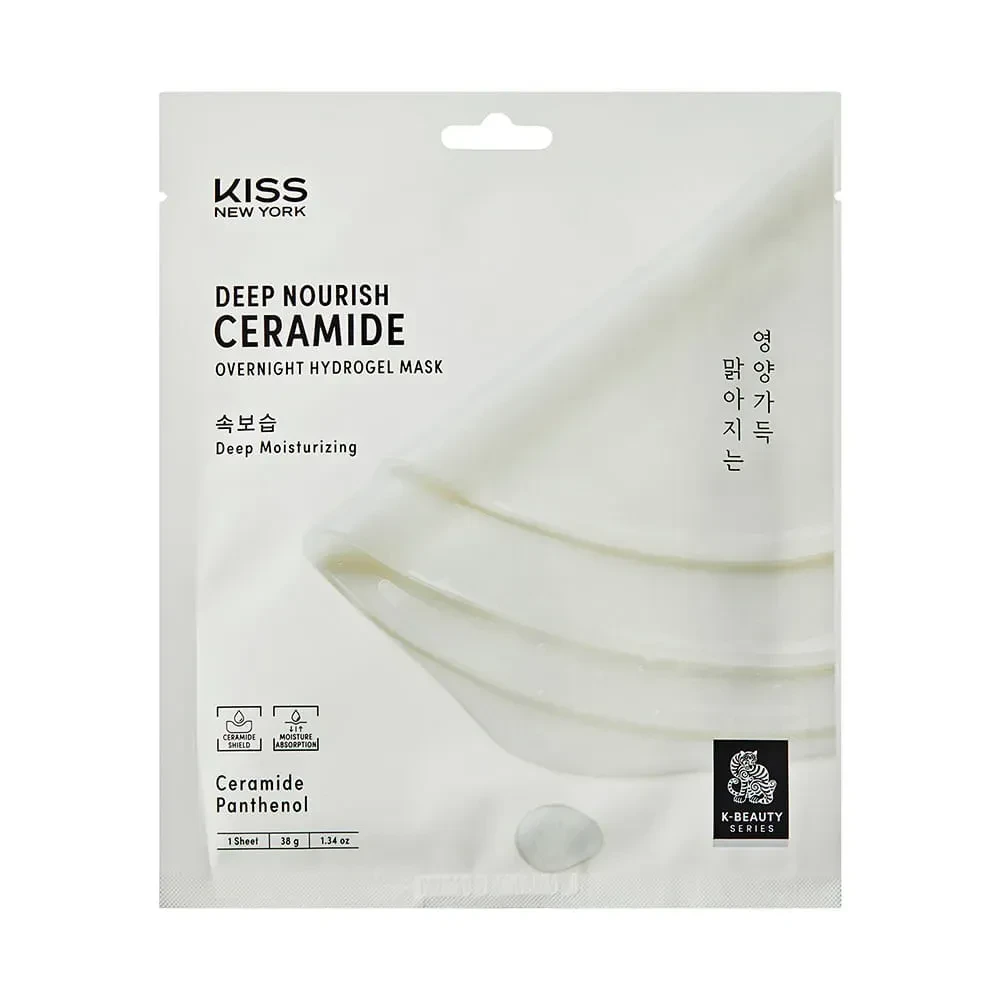 Máscara Facial de Hidrogel ceramidas - Kiss New York - 1