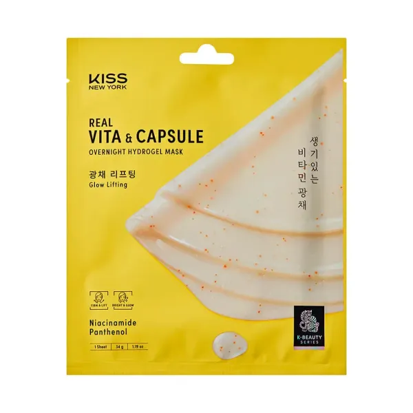 Máscara Facial de Hidrogel niacinamida - Kiss New York