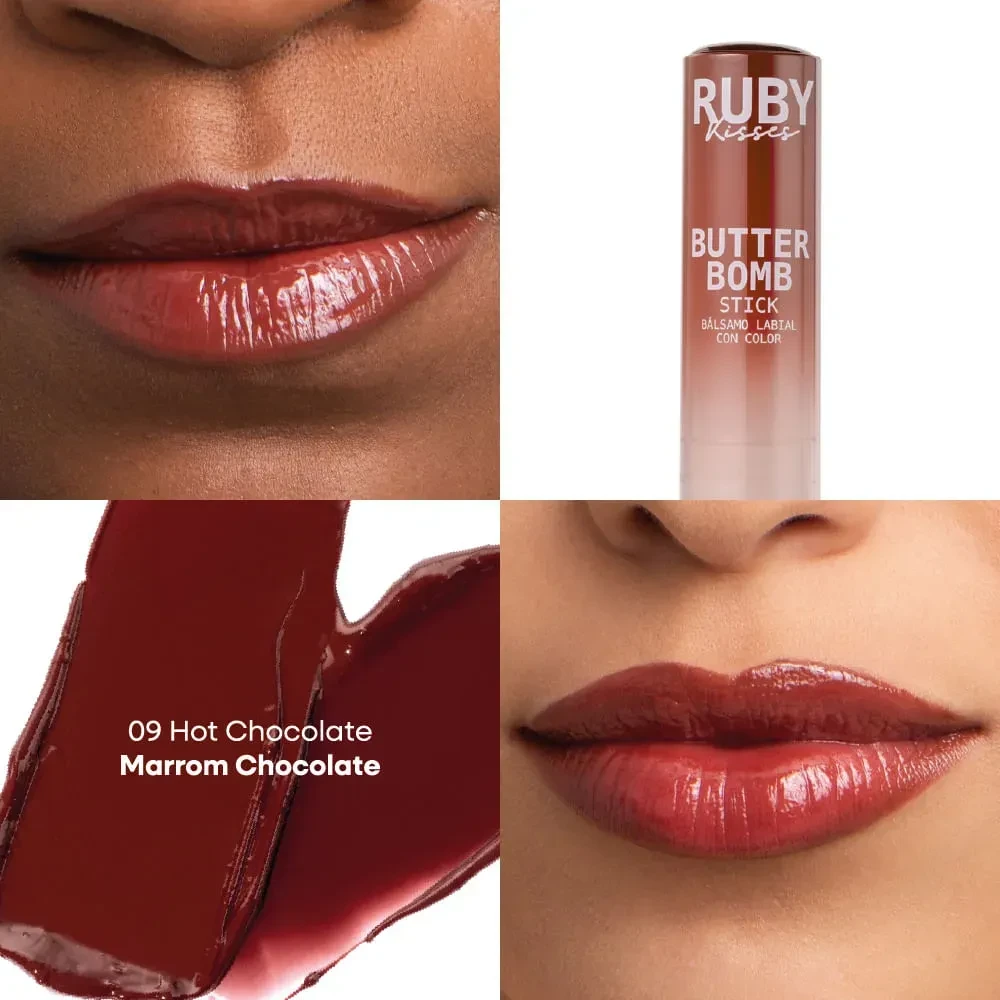 Gloss Stick Butter Bomb Hot Chocolate - Ruby Kisses - 2