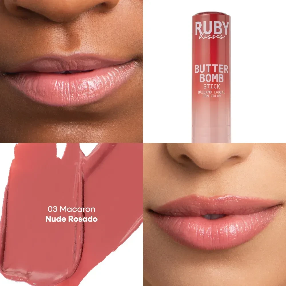 Gloss Stick Butter Bomb macaron - Ruby Kisses - 2