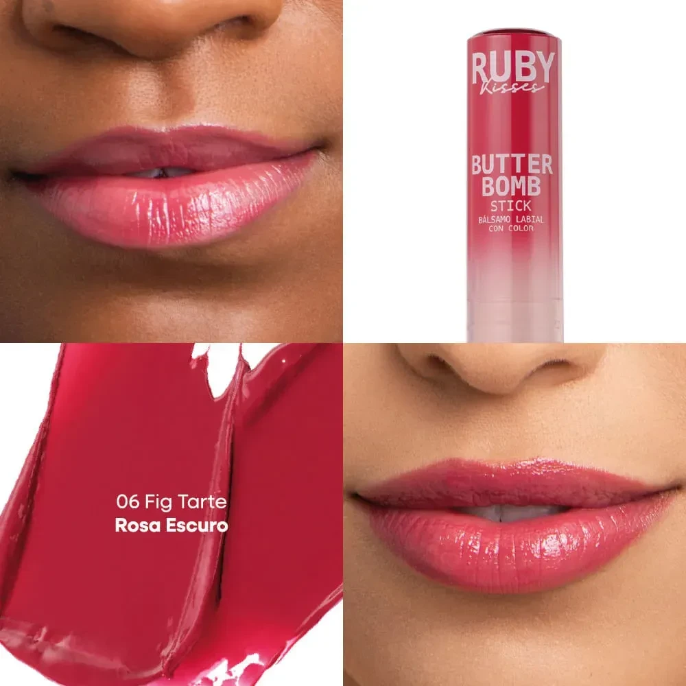 Gloss Stick Butter Bomb Fig Tarte- Ruby Kisses - 2