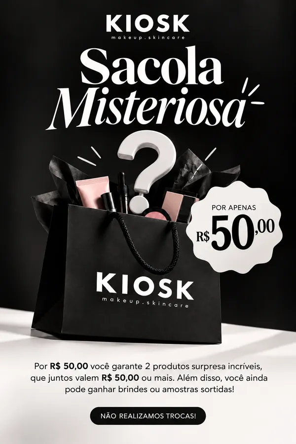 Sacola misteriosa (2 produtos) 