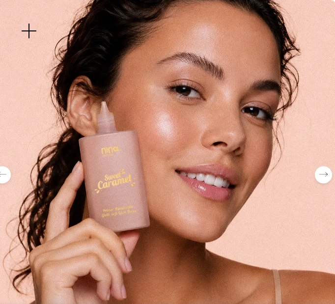 Primer Iluminador Sweet Caramel Rosé – Nina Makeup - 2