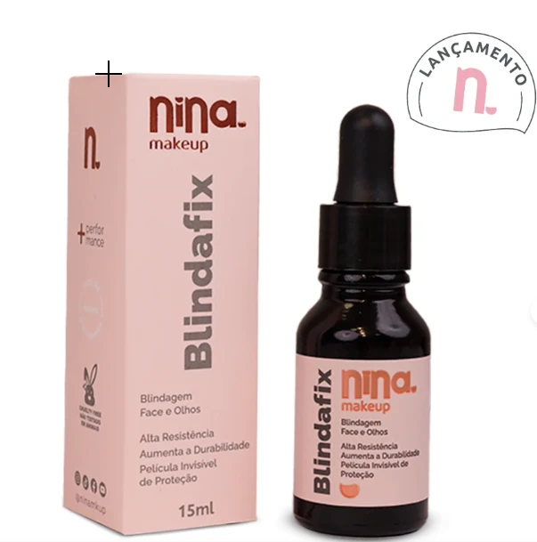 Blindafix Blindagem Face e Olhos - Nina Makeup - 1