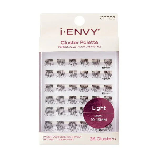 i-ENVY Paleta de Cílios Cluster - Kiss New York light 3
