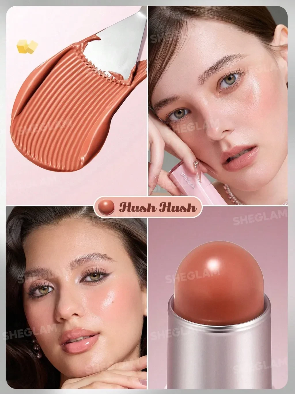 Buttery Bliss Blush Stick hush hush - SHEGLAM - 2