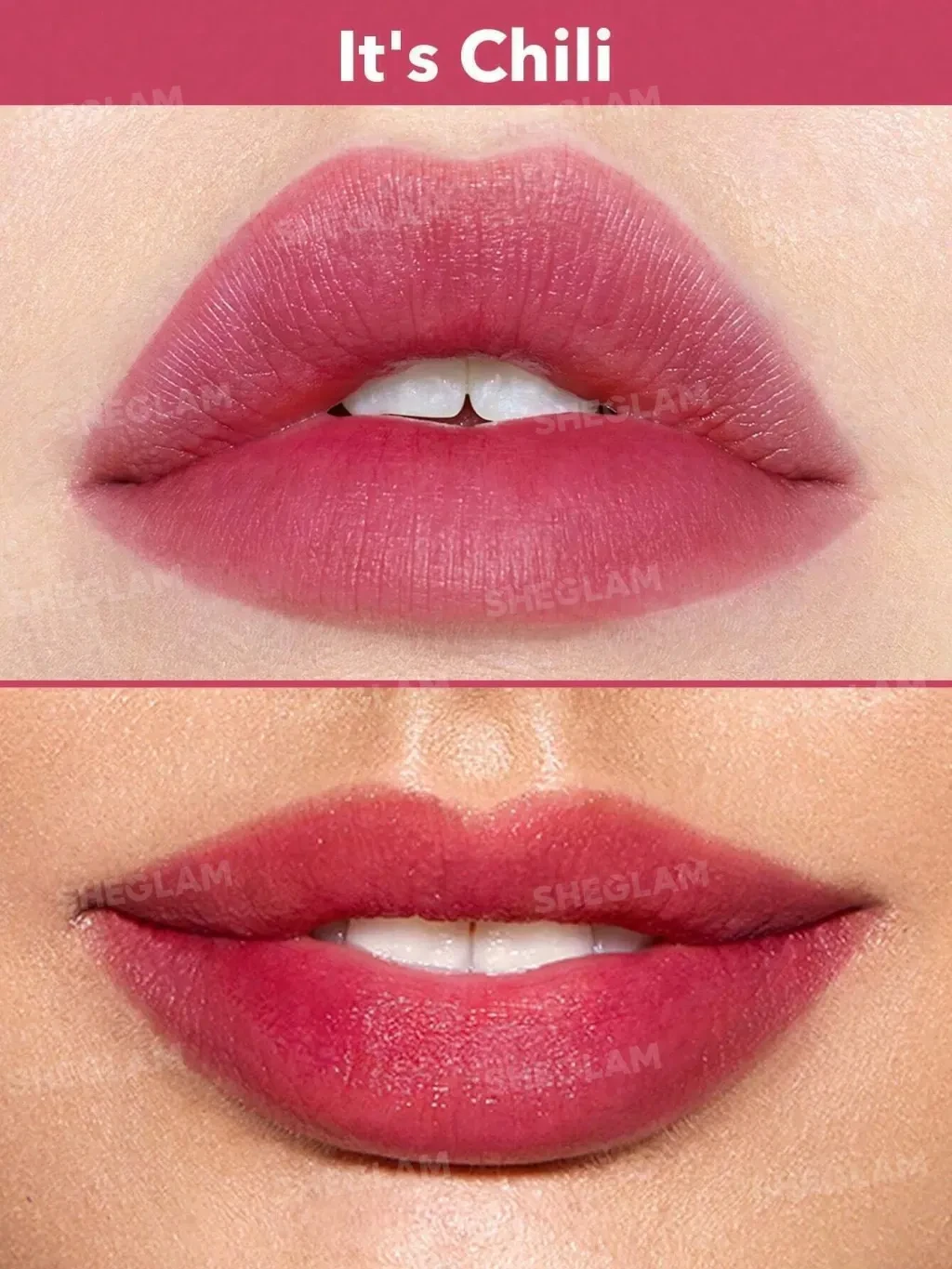 For Flush Lip & Cheek Tint-It's its chilli - SHEGLAM - 2