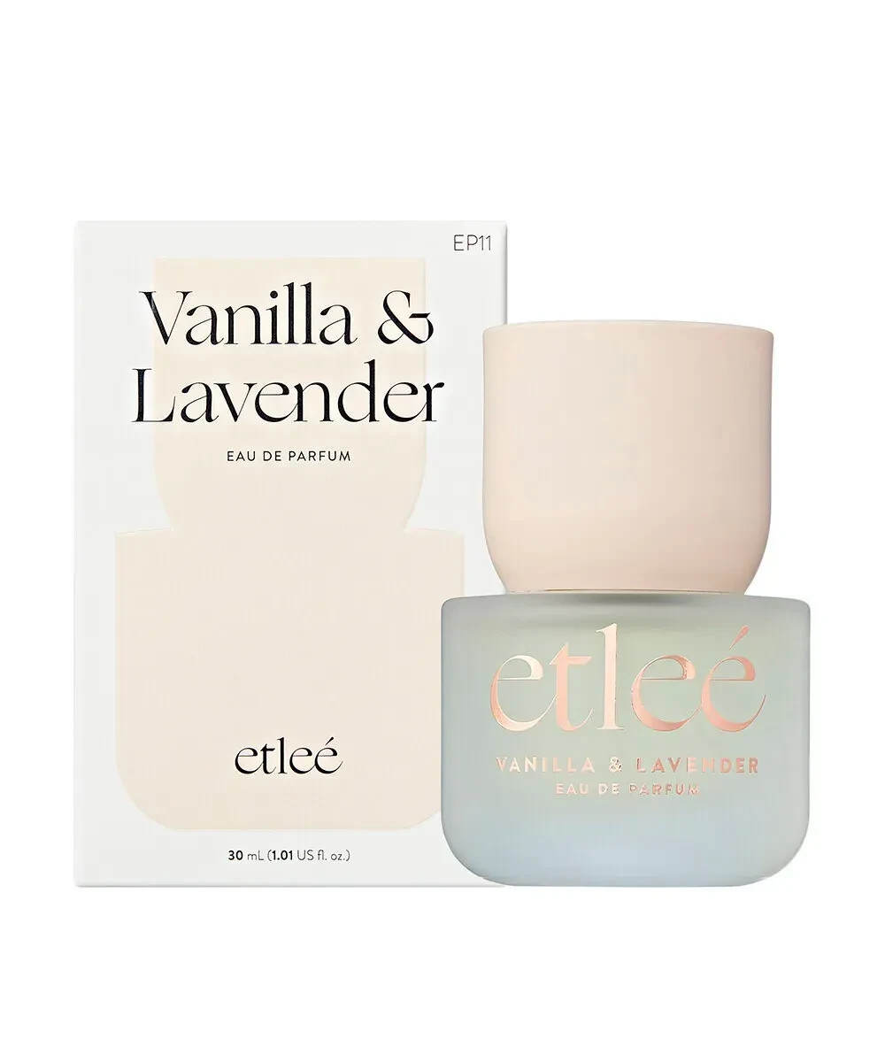 perfume coreano etleé vanilla e lavender 30ml - 1