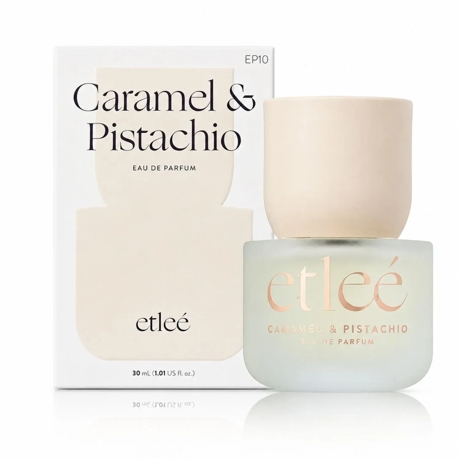 perfume coreano etleé caramel e pistachio 30ml - 1