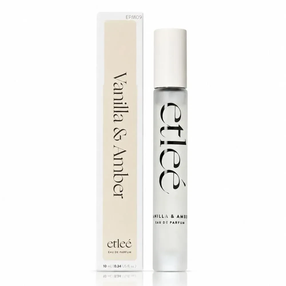 Perfume coreano etlée vanilla e amber 10ml - 1