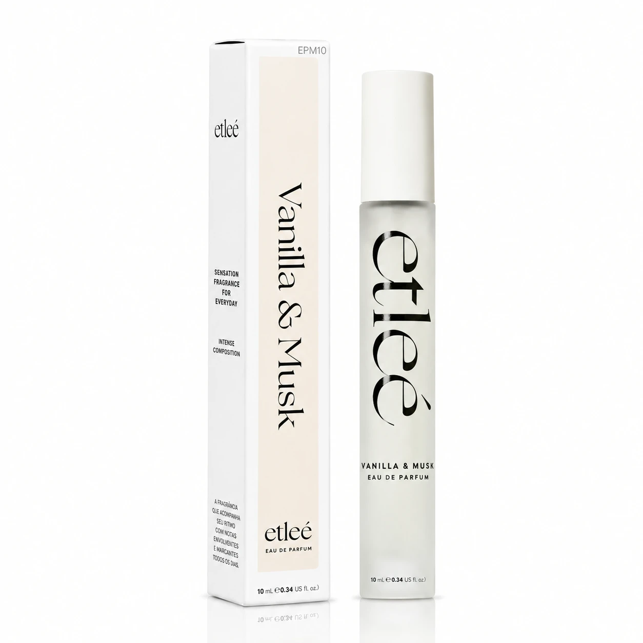 Perfume coreano etlée vanilla e Musk 10ml - 1