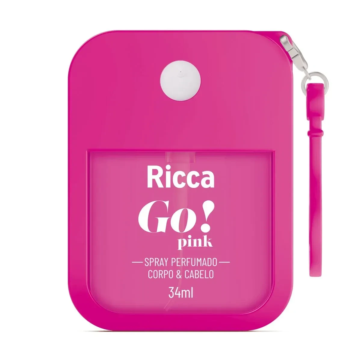Spray Perfumado Colônia Go! Pink - Ricca - 1