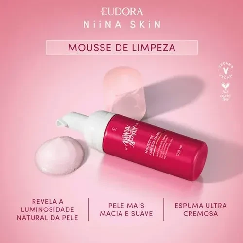 Mousse de limpeza facial - Niina Secrets - 2