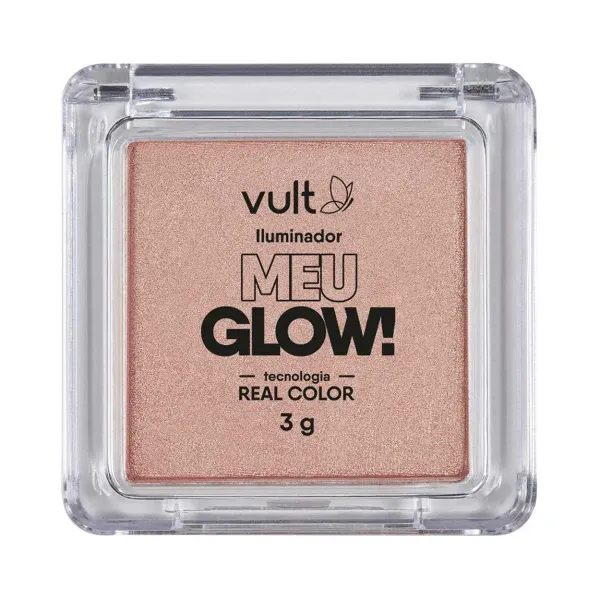 Iluminador Meu Glow Real Color Champagne 3g - Vult