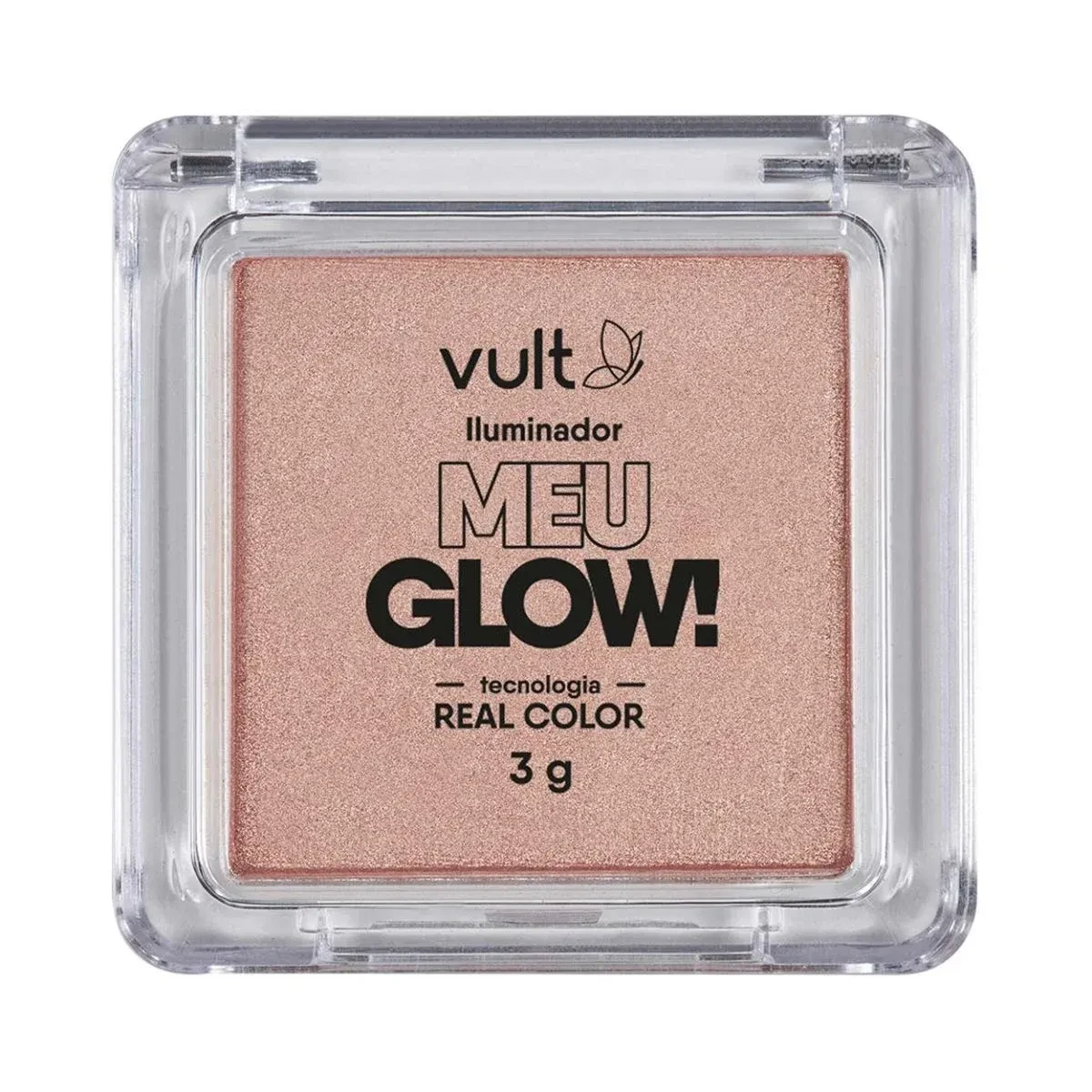 Iluminador Meu Glow Real Color Champagne 3g - Vult - 1