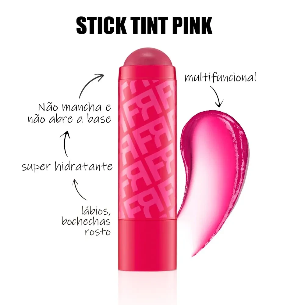 Balm Multifuncional Stick tint Balm pink - FRANCINY EHLKE - 2