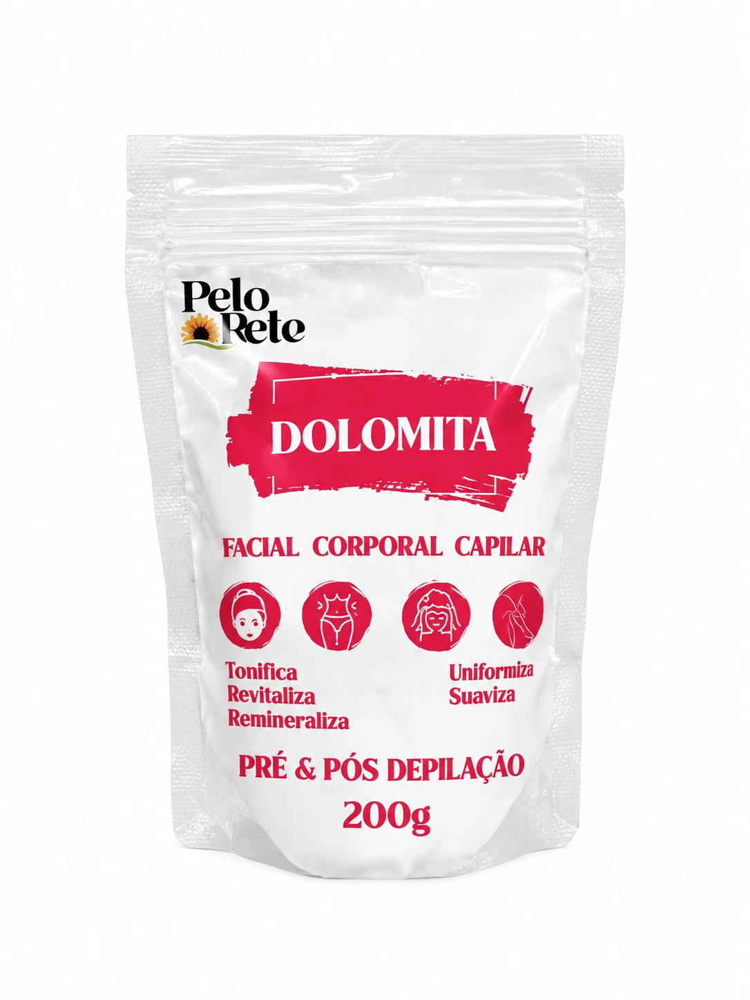 Dolomita facial, corporal e capilar - pelo pele  - 1