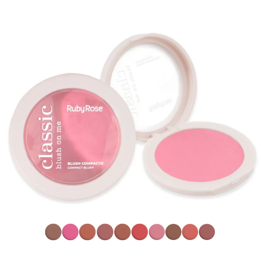 blush compacto blush linha classic- ruby rose - 1