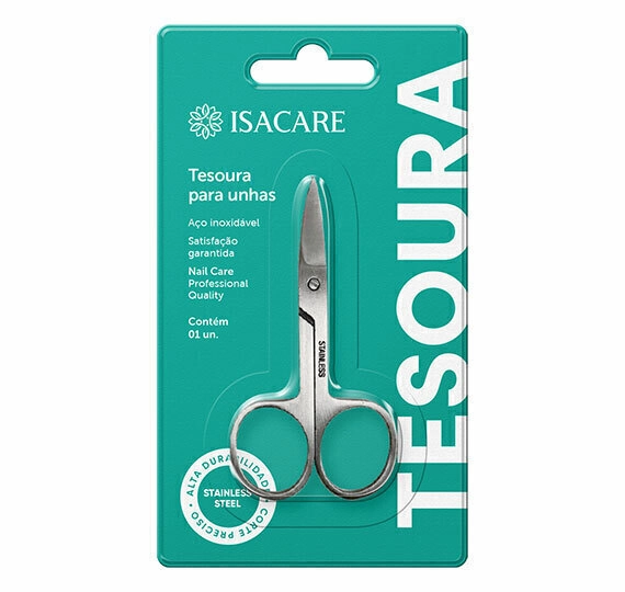 Tesoura para unhas - Isacare  - 1