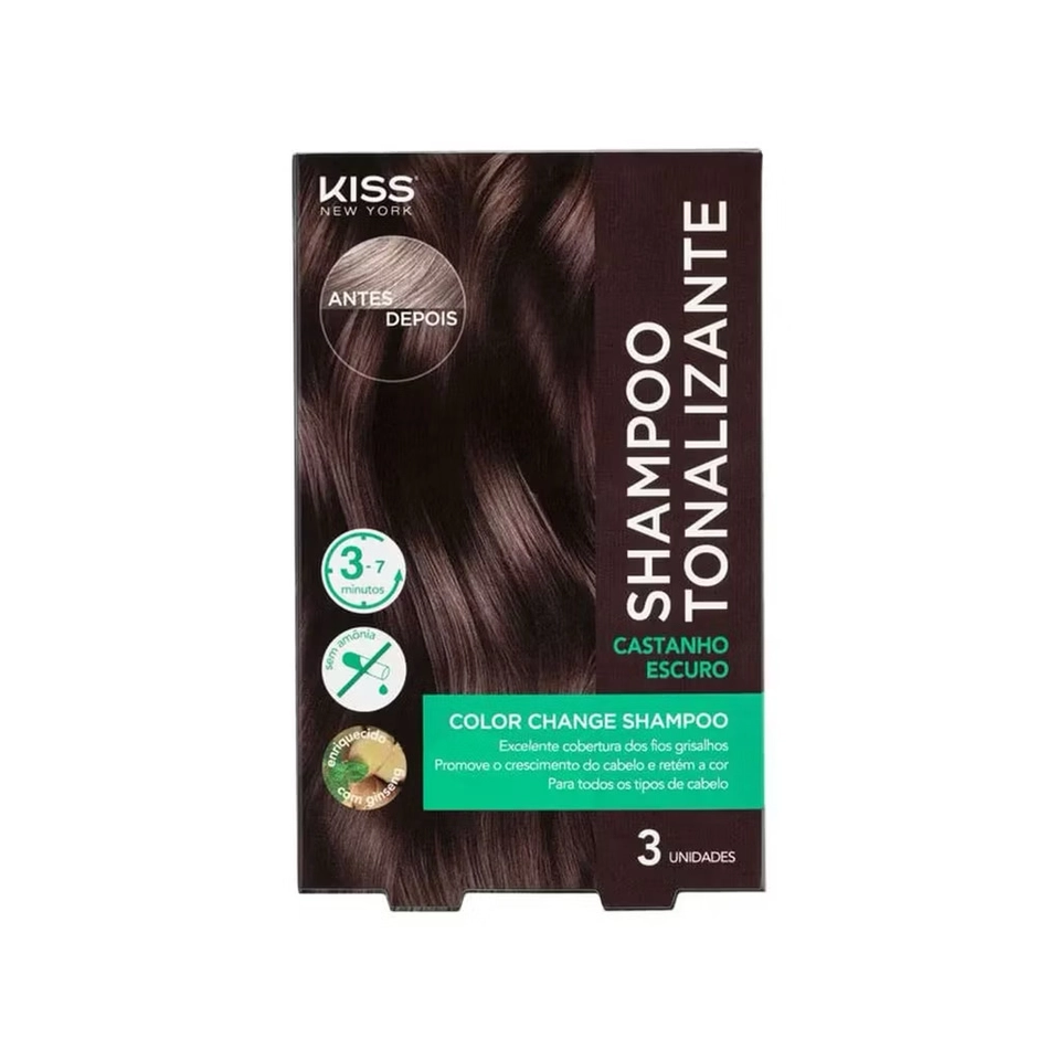 Shampoo Tonalizante Color Change - Kiss New York - 3