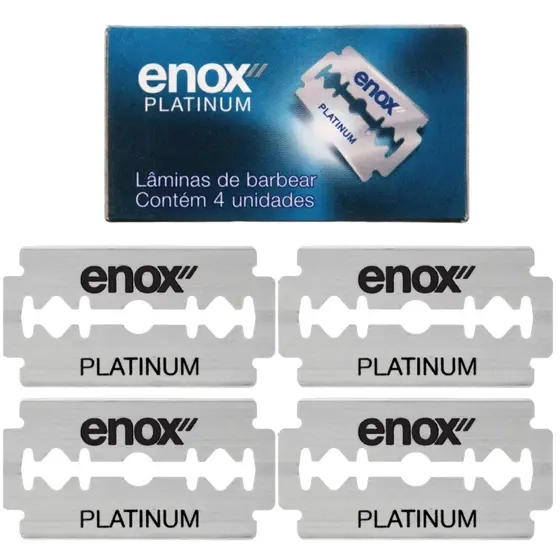 Lâminas Platinum de barbear - Enox  - 1