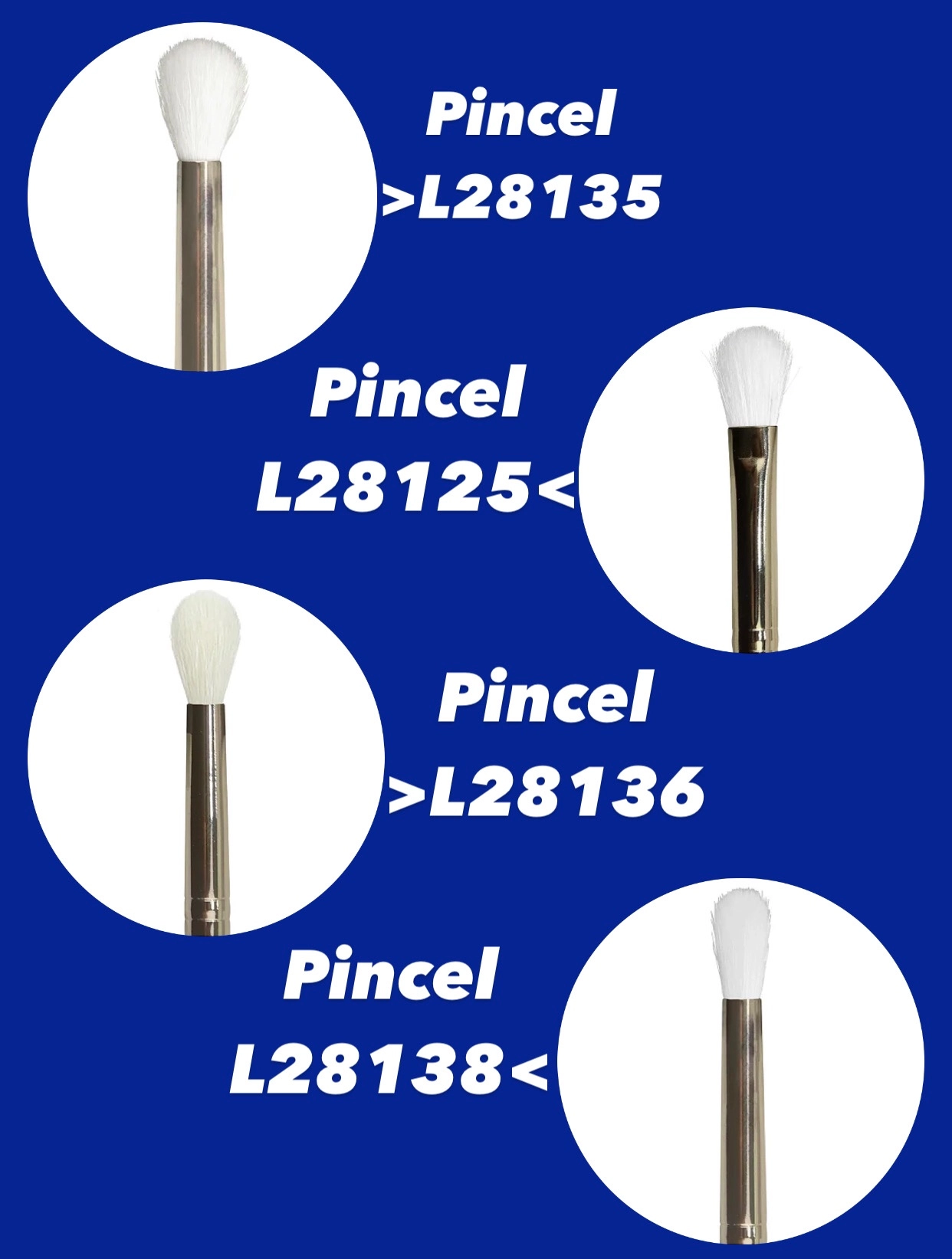 Pincéis - Lully Makeup (veja as variações) - 2