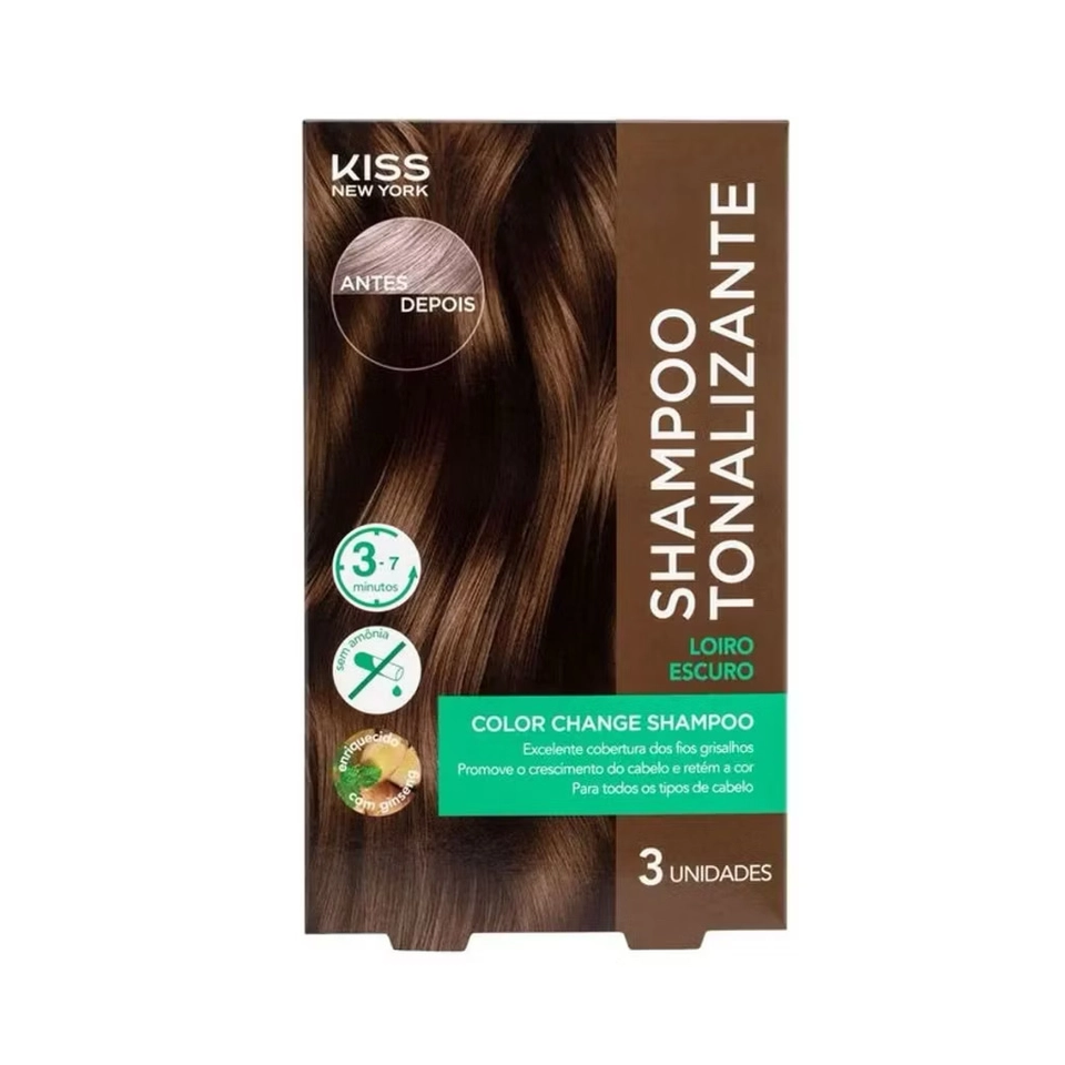Shampoo Tonalizante Color Change - Kiss New York - 6