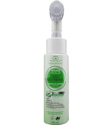 Mousse de Limpeza Facial Antioleosidade - Phallebeauty  - 1
