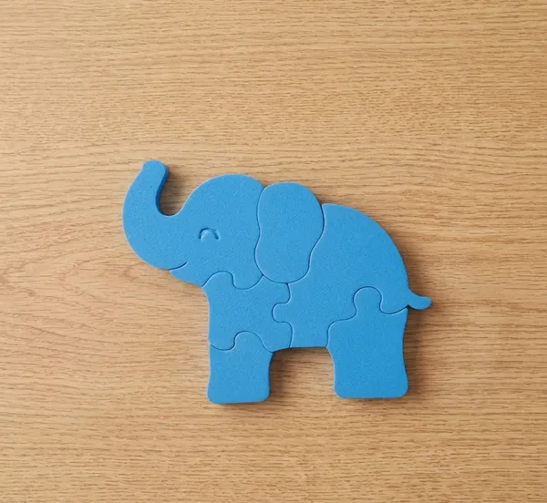 Quebra-Cabeca Elefante 