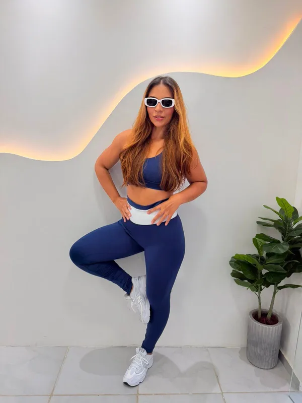 Conjunto bicollor