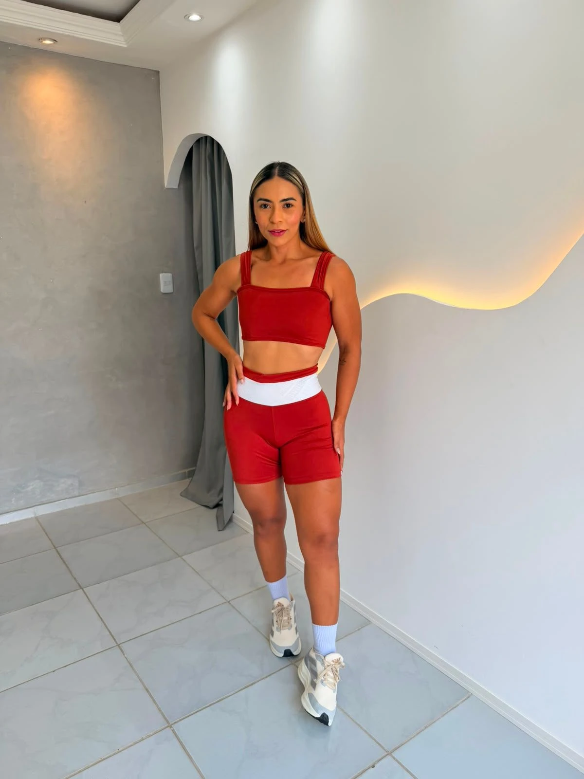 Conjunto Fitness Bicolor - 1